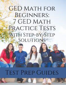 GED math for beginners cover