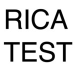 rica written exam subtest 1
